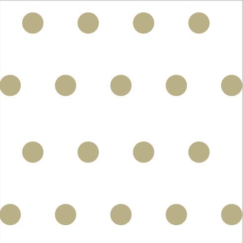 Gold Dots Transparent - WILTON PATISSERIE