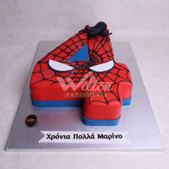 B.1.d SPIDERMAN - Birthday Cakes - WILTON PATISSERIE