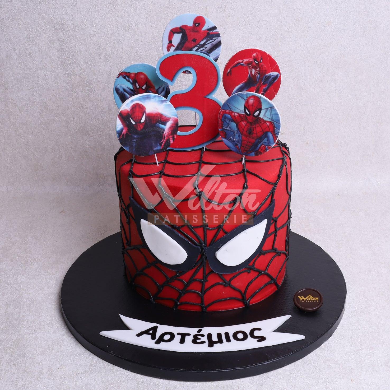B.1.e SPIDERMAN - Birthday Cakes - WILTON PATISSERIE