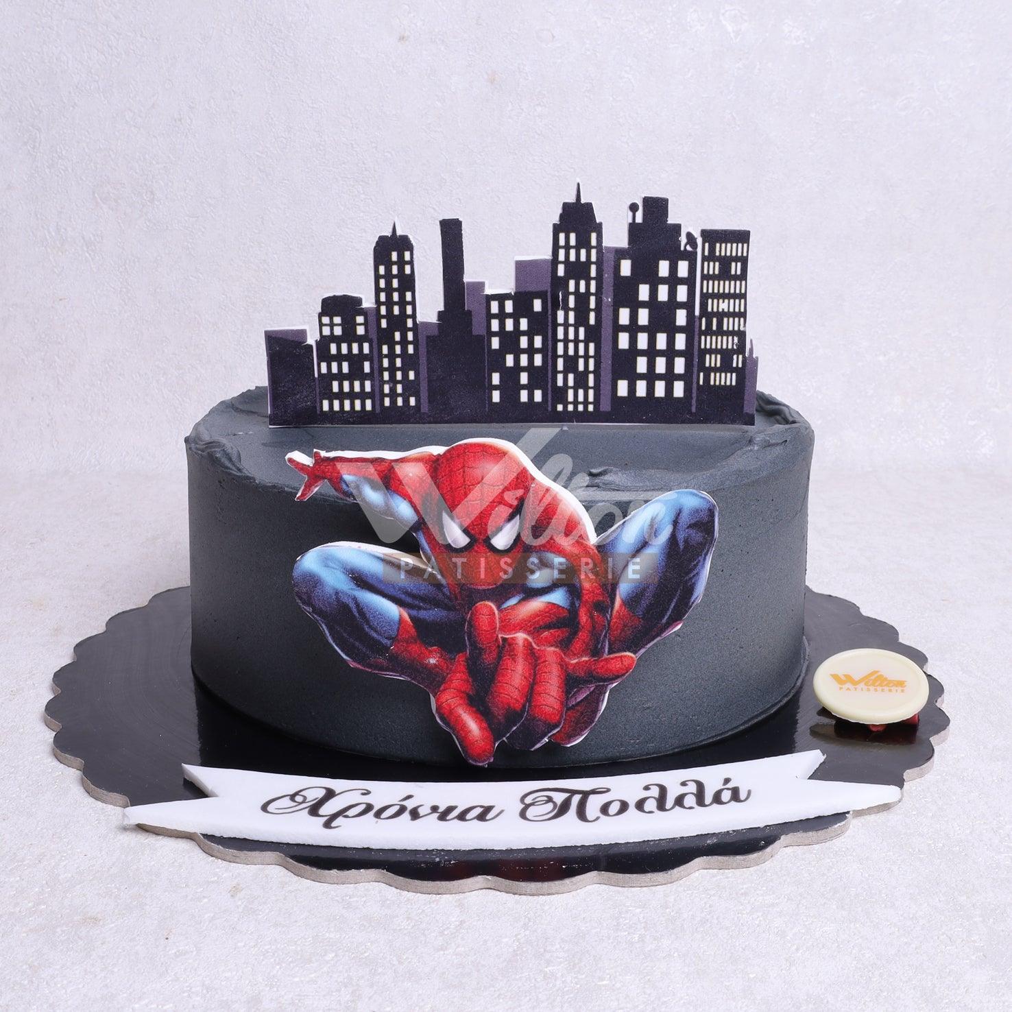 B.1.g SPIDERMAN - Birthday Cakes - WILTON PATISSERIE