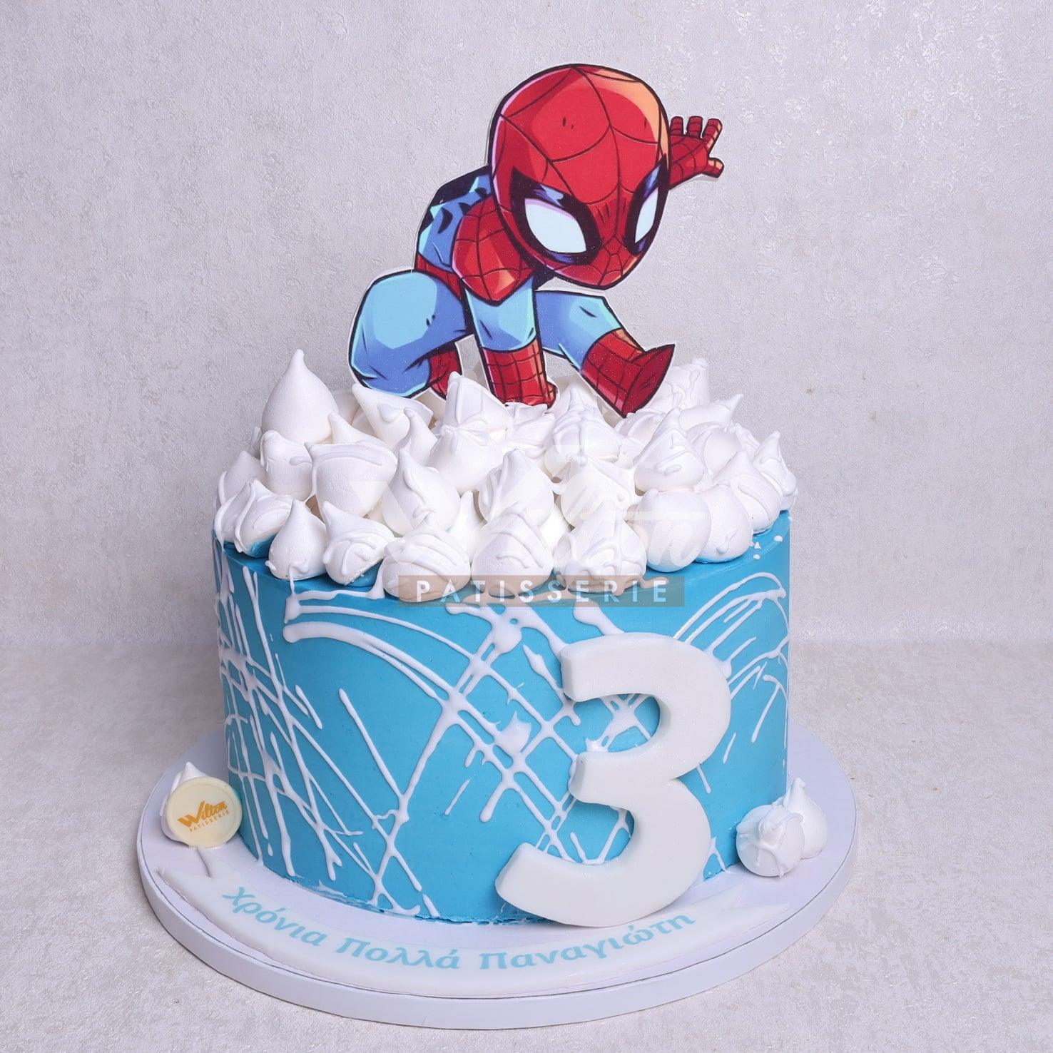 B.1.j SPIDERMAN - Birthday Cakes - WILTON PATISSERIE