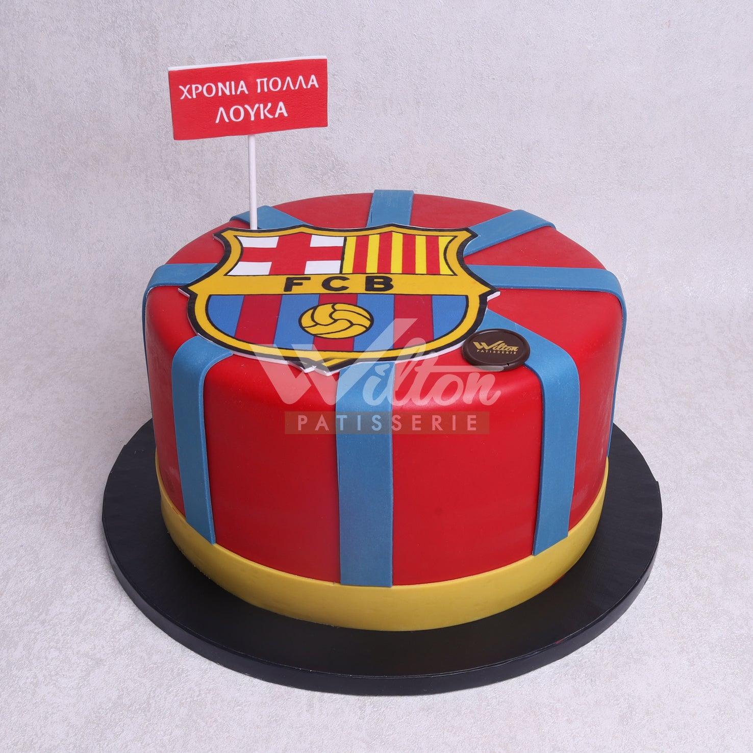 B.12.m1 FOOTBALL - Birthday Cakes - WILTON PATISSERIE