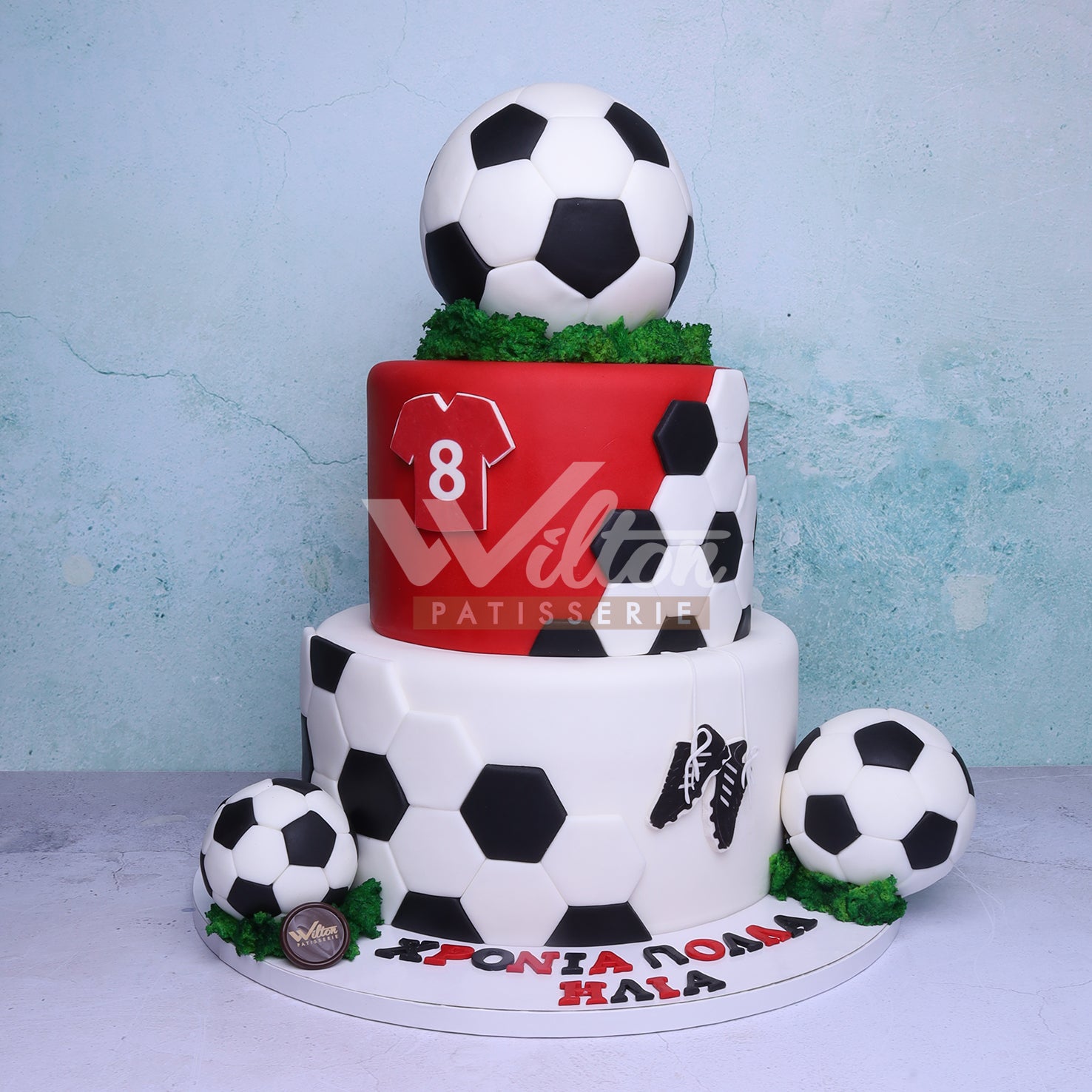 B.12.z FOOTBALL - Birthday Cakes - WILTON PATISSERIE