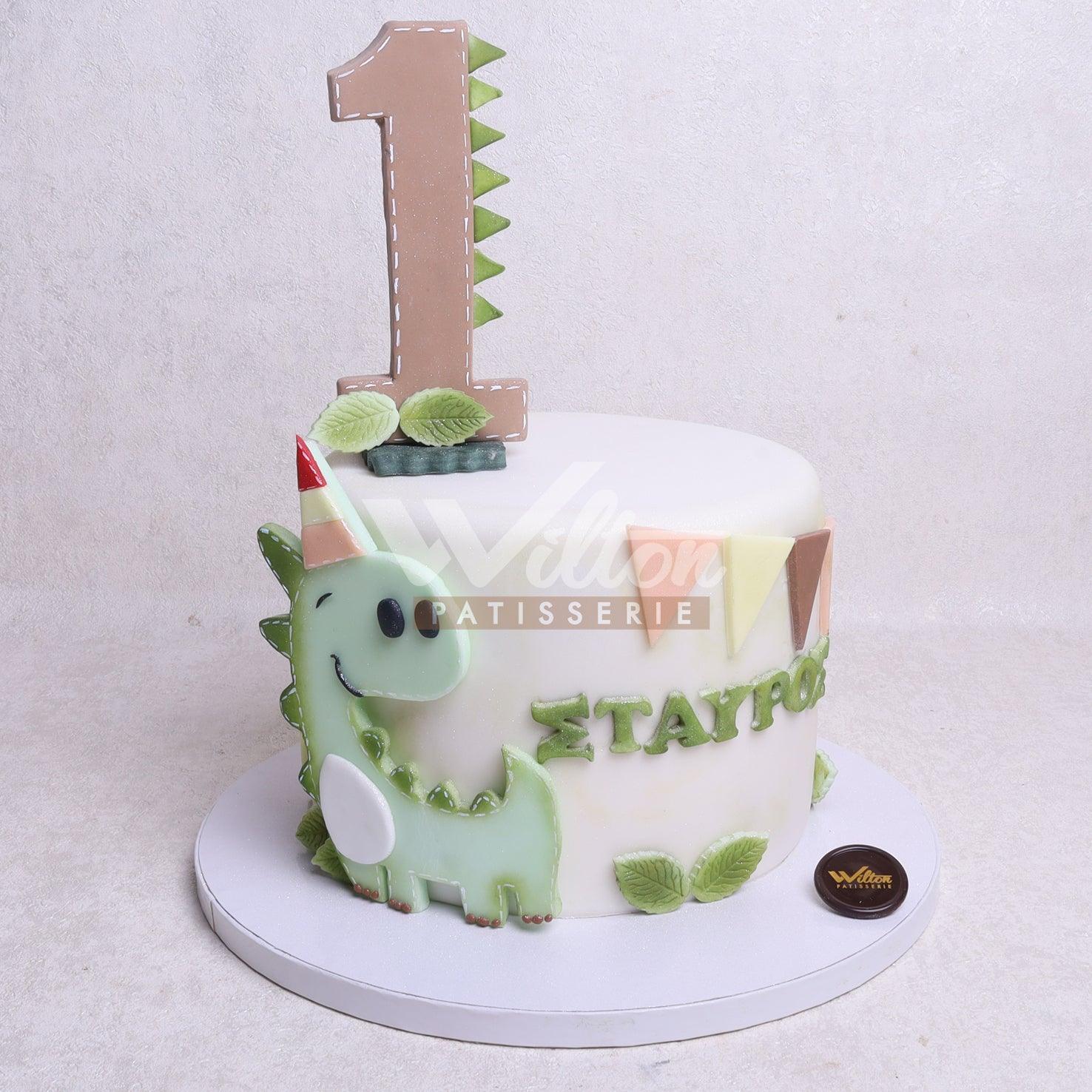 B.15.b DINOSAURS - Birthday Cakes - WILTON PATISSERIE