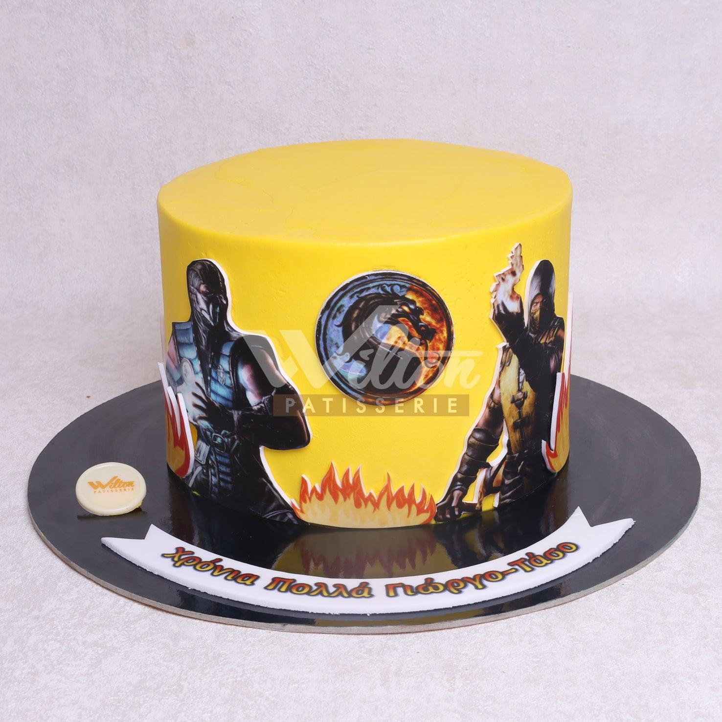 B.30.a MORTAL KOMBAT - Birthday Cakes - WILTON PATISSERIE
