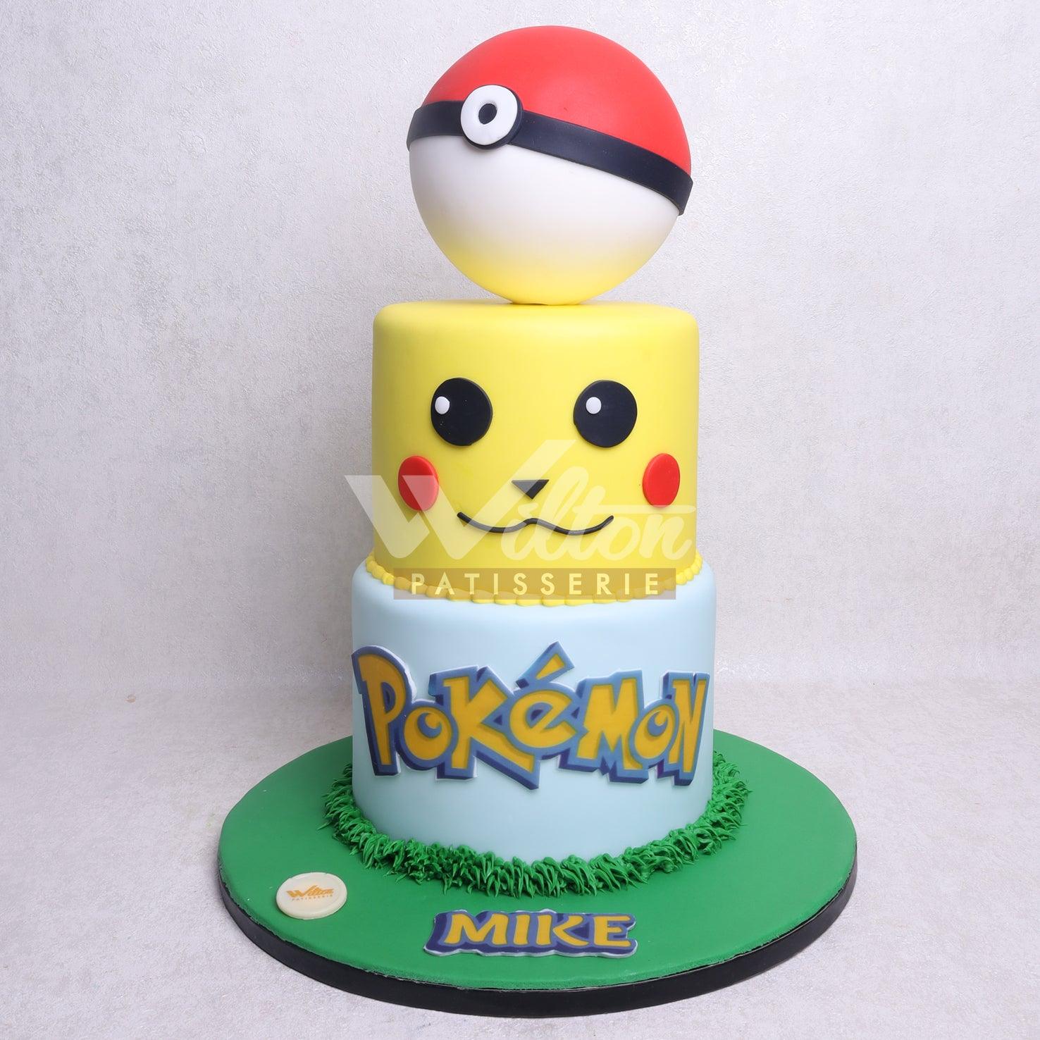 B.32.c POKEMON - Birthday Cakes - WILTON PATISSERIE