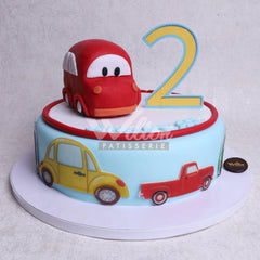 B.33.a CARS - Birthday Cakes - WILTON PATISSERIE