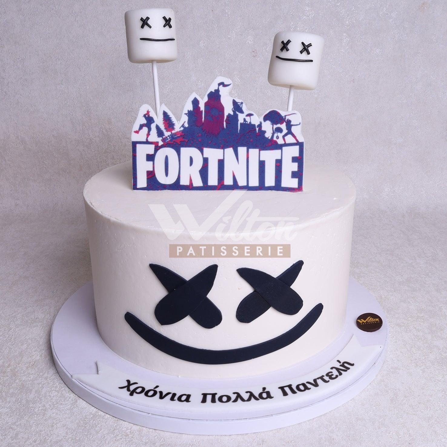 B.34.b FORTNITE - Birthday Cakes - WILTON PATISSERIE