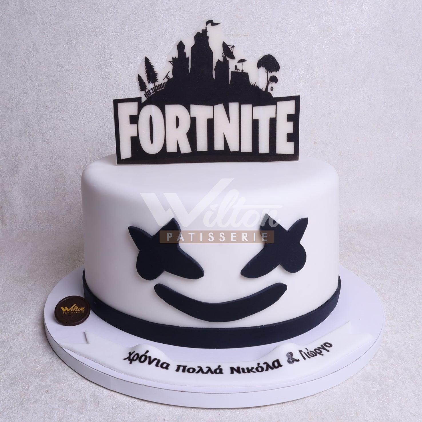 B.34.d FORTNITE - Birthday Cakes - WILTON PATISSERIE