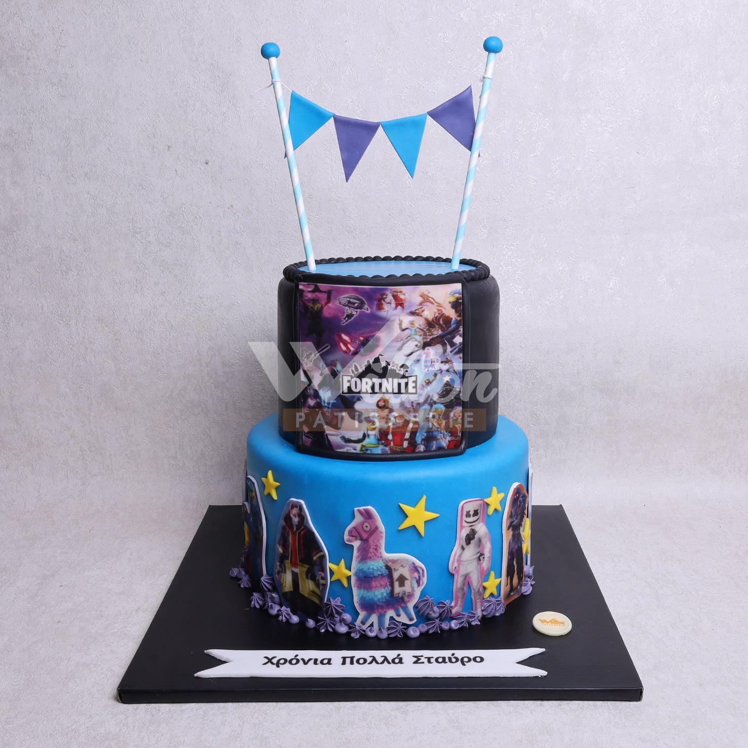 B.34.e FORTNITE - Birthday Cakes - WILTON PATISSERIE