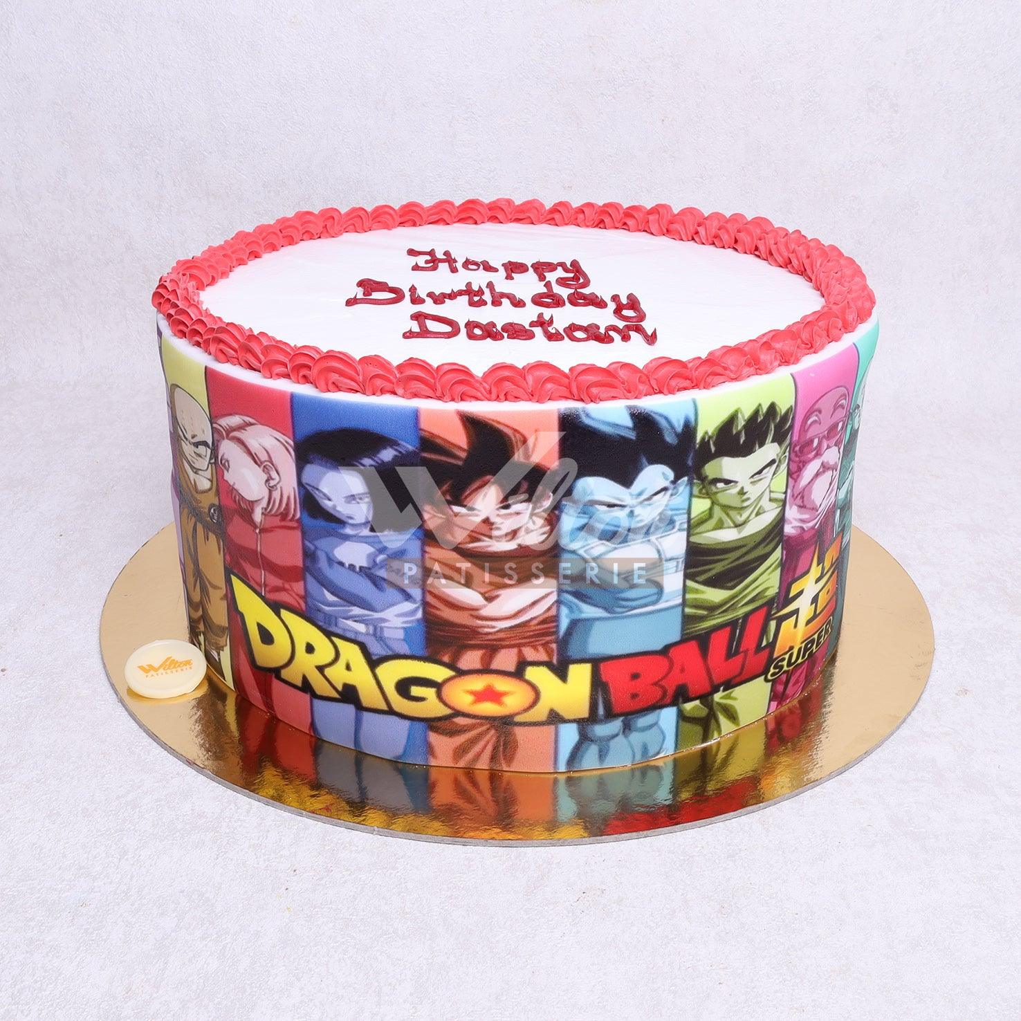 B.37.a DRAGONBALL - Birthday Cakes - WILTON PATISSERIE