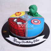 B.4.g MARVEL HEROES - Birthday Cakes - WILTON PATISSERIE