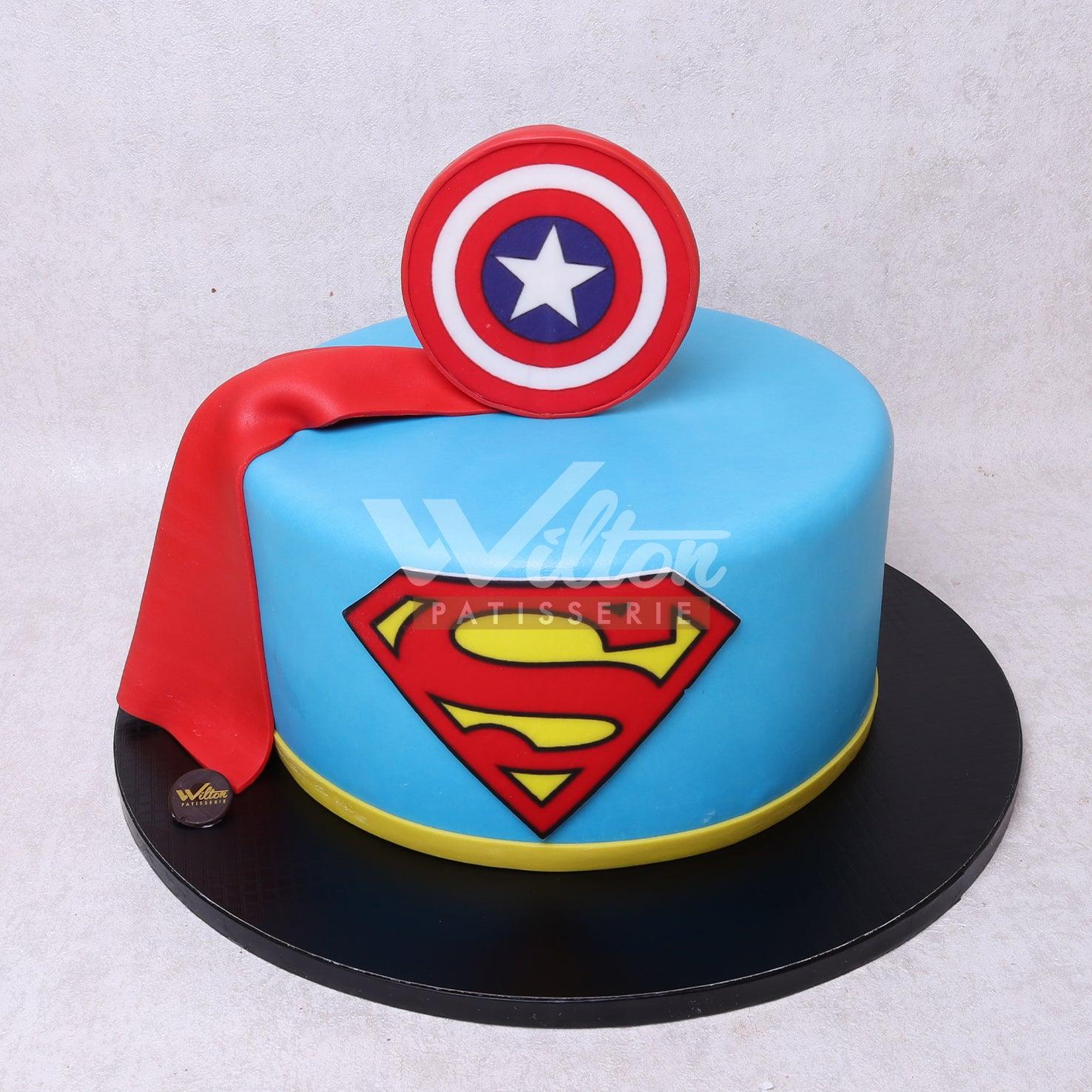 B.4.j MARVEL HEROES - Birthday Cakes - WILTON PATISSERIE