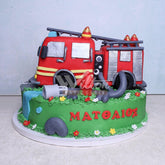 B.41.b FIRE TRUCK - Birthday Cakes - WILTON PATISSERIE