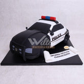 B.43.a POLICE CAR - WILTON PATISSERIE