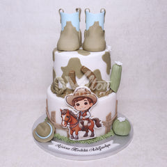 B.45.a COWBOY - Birthday Cakes - WILTON PATISSERIE