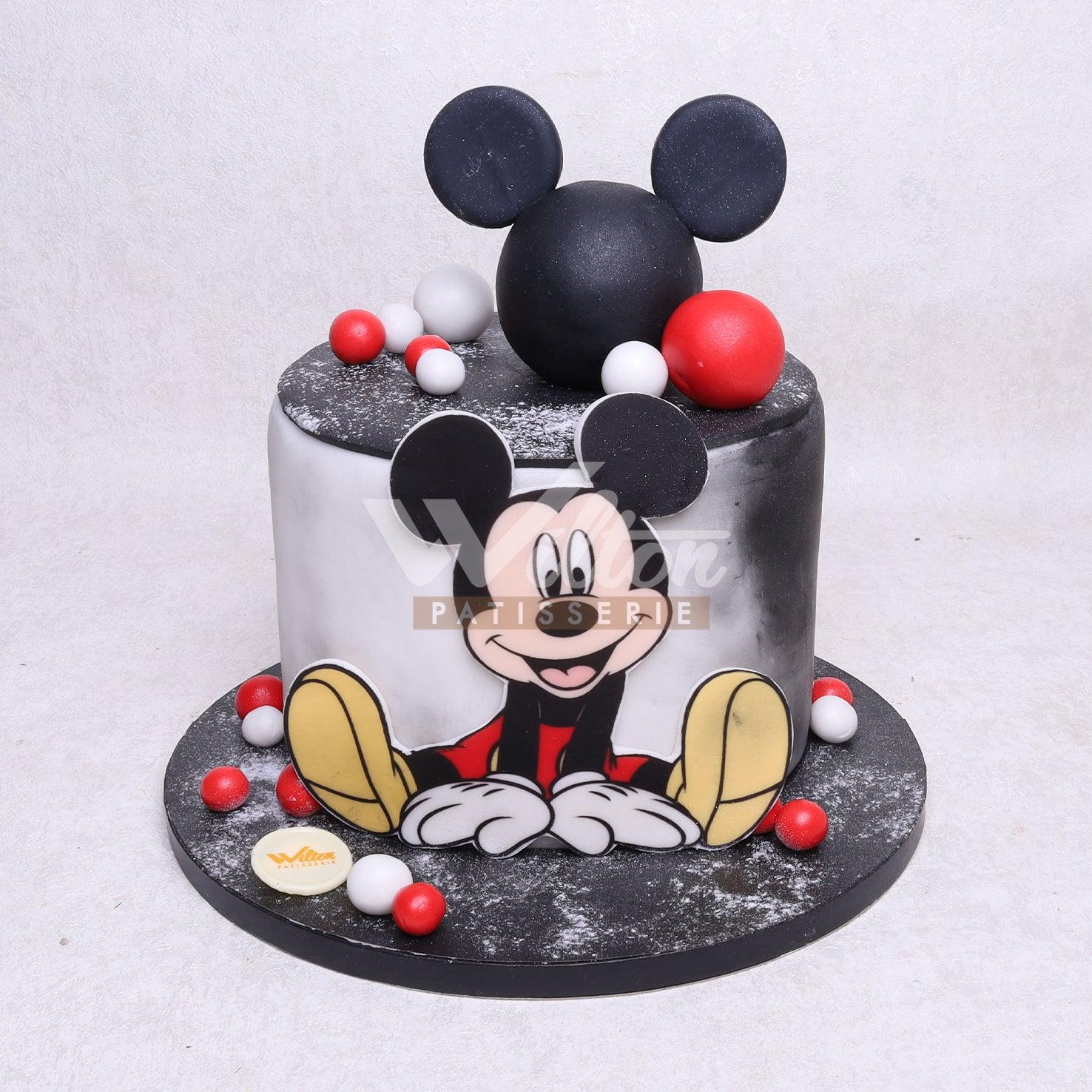 B.7.g MICKEY MOUSE - Birthday Cakes - WILTON PATISSERIE