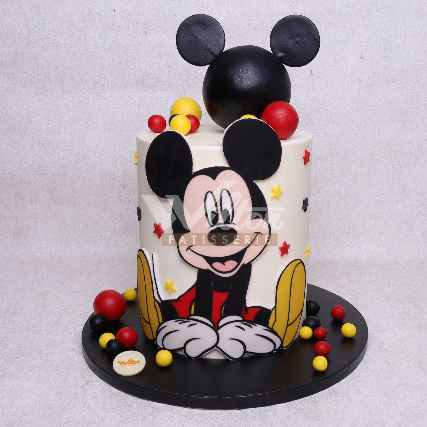 B.7.h MICKEY MOUSE - Birthday Cakes - WILTON PATISSERIE