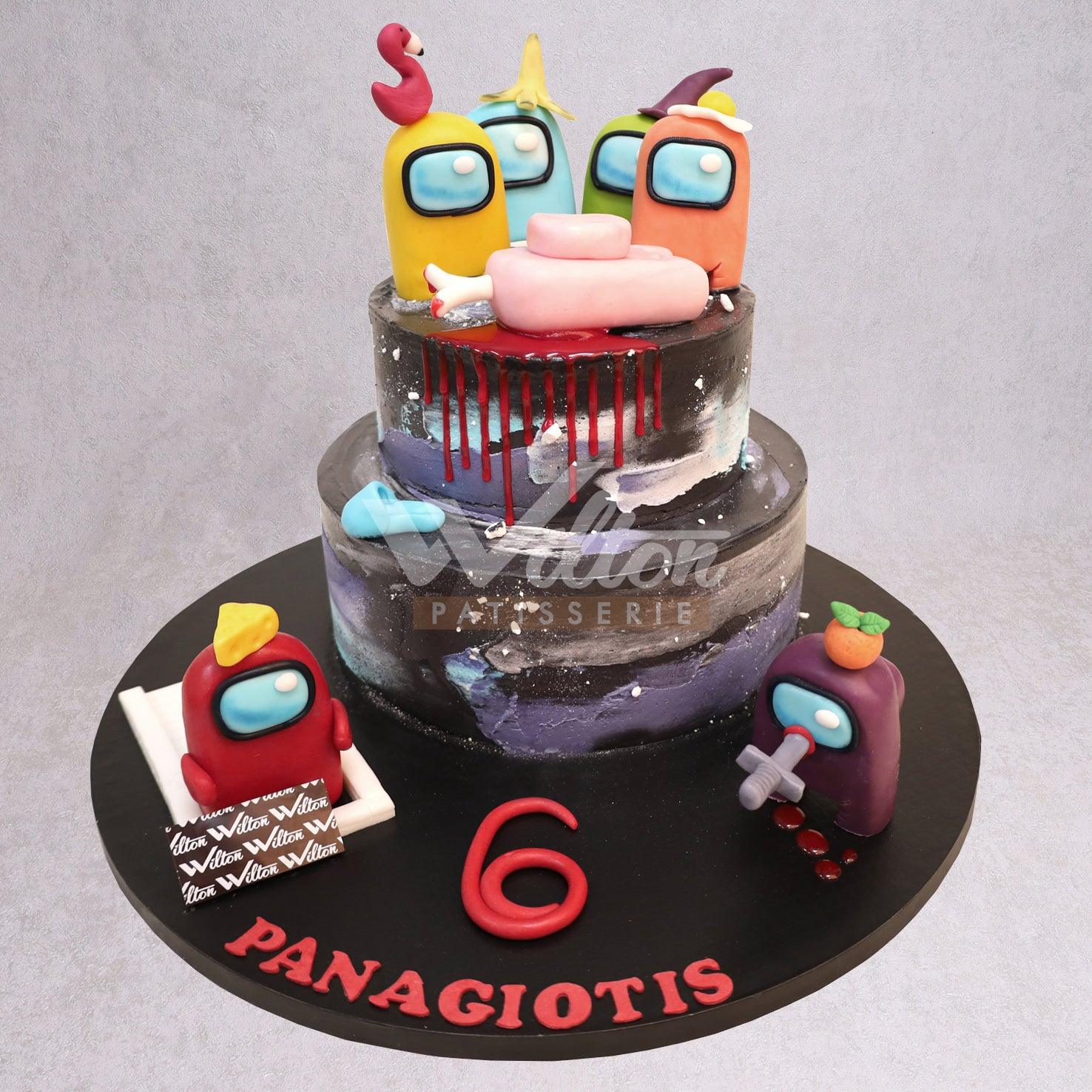 B.9.b AMONG US - Birthday Cakes - WILTON PATISSERIE