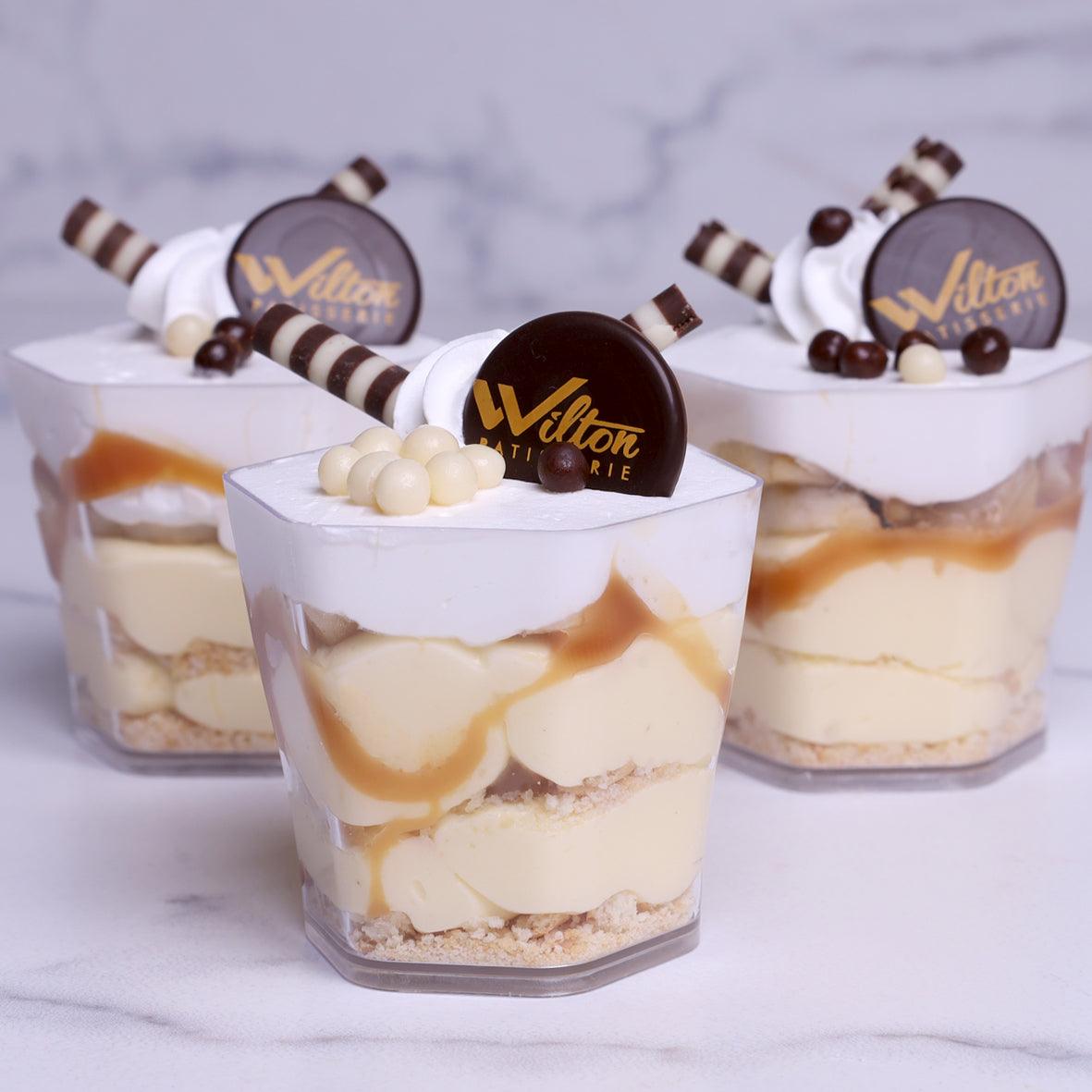 Banoffee (in a cup) - Coctail Sweets - WILTON PATISSERIE