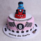 D.25.a GO KART - Children Birthday Cakes - WILTON PATISSERIE