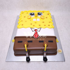 D.34.d BOB SPONGEBOB - Children Birthday Cakes