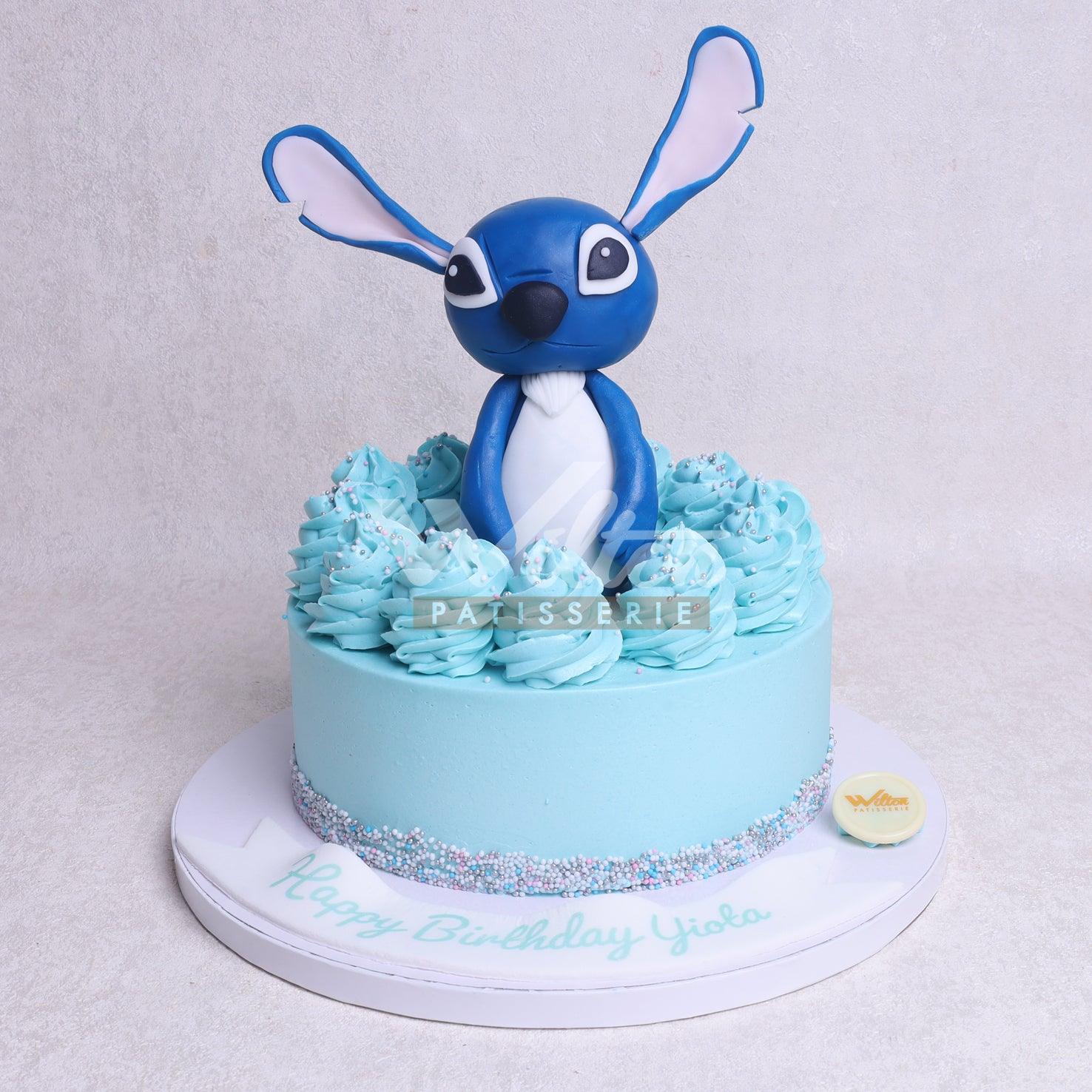 D.36.a STITCH - Children Birthday Cakes - WILTON PATISSERIE