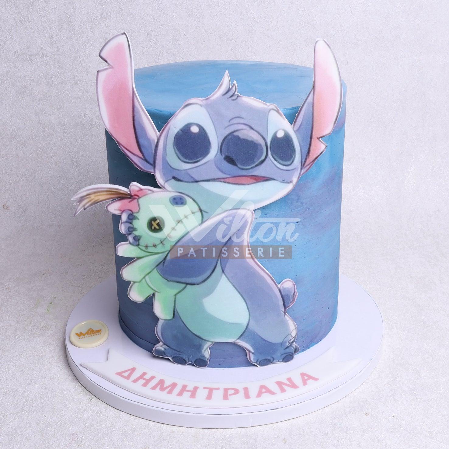D.36.d STITCH - Children Birthday Cakes - WILTON PATISSERIE