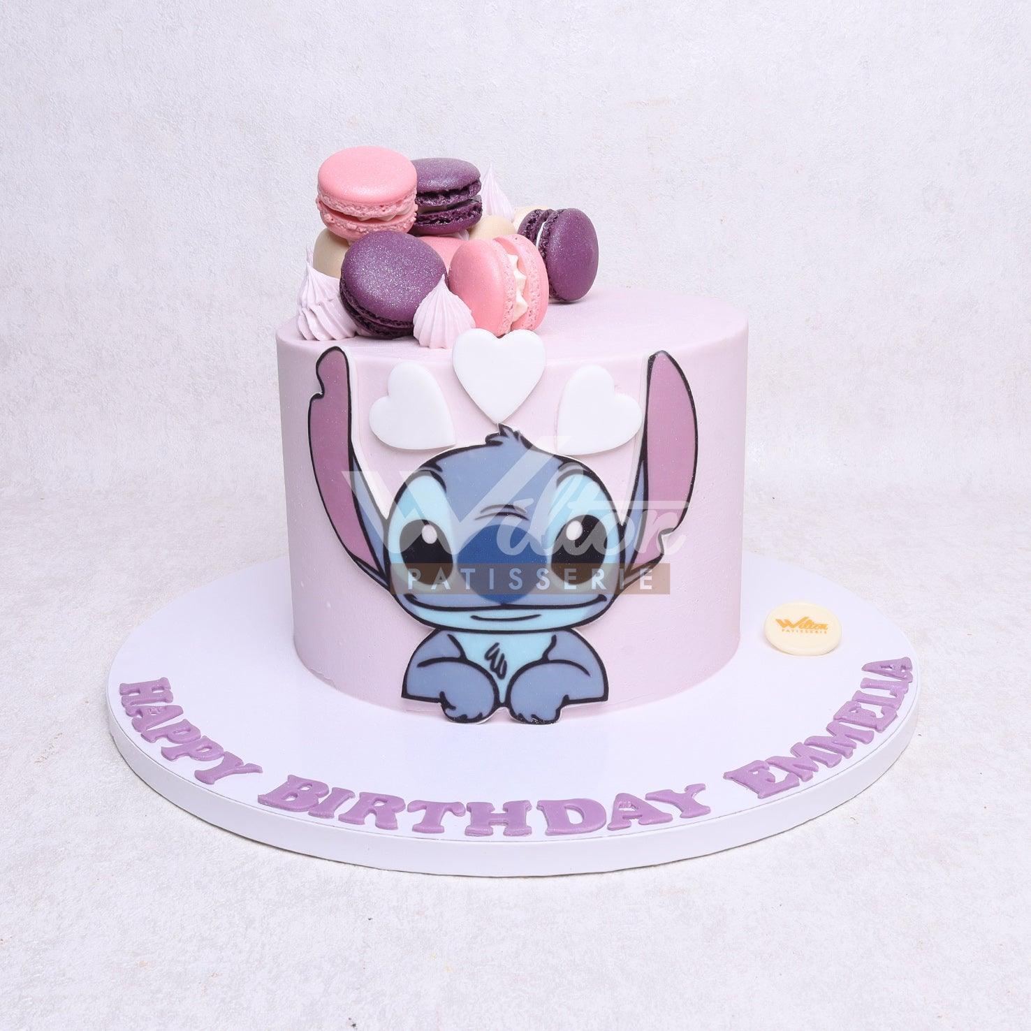 D.36.g STITCH - Children Birthday Cakes - WILTON PATISSERIE