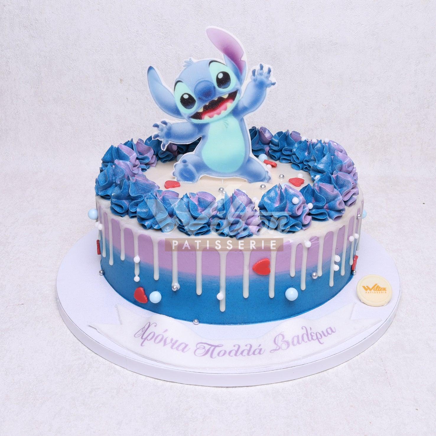 D.36.j STITCH - Children Birthday Cakes - WILTON PATISSERIE