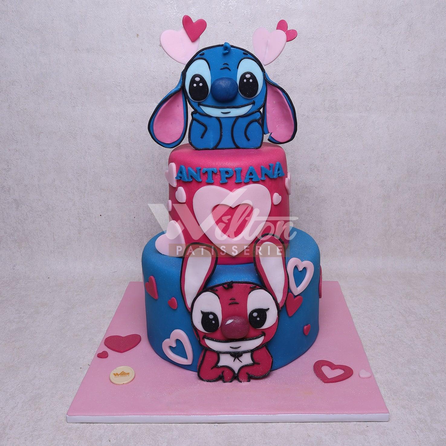 D.36.m STITCH - Children Birthday Cakes - WILTON PATISSERIE