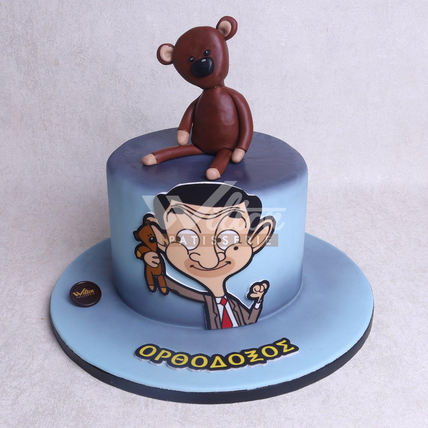 D.37.a MR BEAN - Children Birthday Cakes - WILTON PATISSERIE