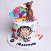 D.37.b MR BEAN - Children Birthday Cakes - WILTON PATISSERIE