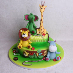 D.4.d ANIMALS - Children Birthday Cakes - WILTON PATISSERIE