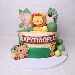 D.4.f ANIMALS - Children Birthday Cakes