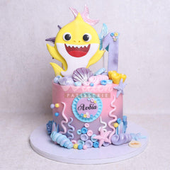 D.42.b BABY SHARK - Children Birthday Cakes - WILTON PATISSERIE