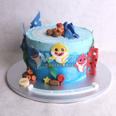D.42.d BABY SHARK - Children Birthday Cakes - WILTON PATISSERIE
