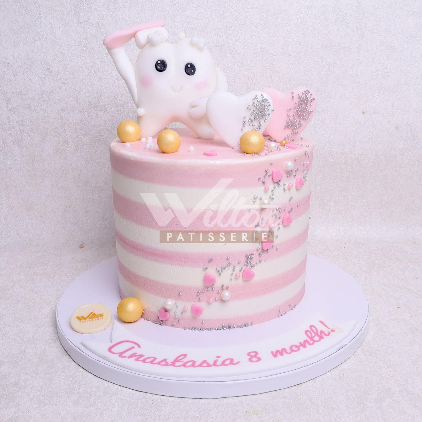 D.45.b TOOTH - Children Birthday Cakes - WILTON PATISSERIE