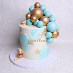 D.52.b BALLOONS - Children Birthday Cakes - WILTON PATISSERIE