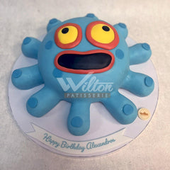 D.54.a SINGING MONSTER - Children Birthday Cakes - WILTON PATISSERIE