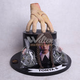 D.55.a WEDNESDAY ADDAMS - Children Birthday Cakes - WILTON PATISSERIE