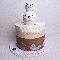 D.56.a SEAL - Children Birthday Cakes - WILTON PATISSERIE