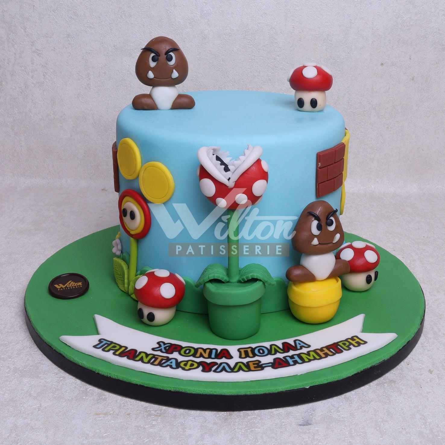 D.60.a SUPER MARIO Children Birthday Cakes - WILTON PATISSERIE
