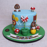 D.60.a SUPER MARIO Children Birthday Cakes - WILTON PATISSERIE