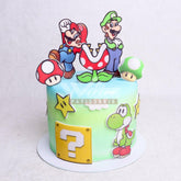 D.60.c SUPER MARIO Children Birthday Cakes - WILTON PATISSERIE