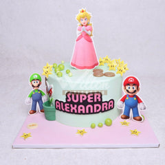 D.60.d SUPER MARIO - Children Birthday Cakes - WILTON PATISSERIE