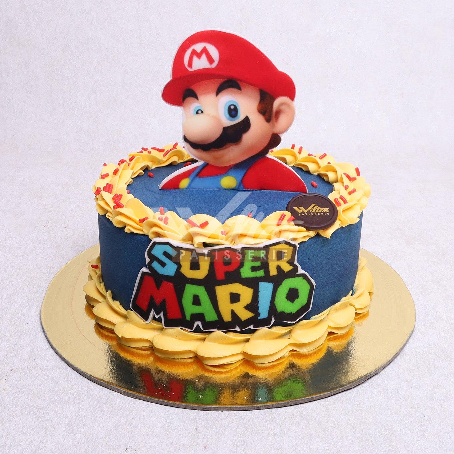 D.60.e SUPER MARIO - Children Birthday Cakes - WILTON PATISSERIE