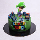 D.60.f SUPER LUIGI - Children Birthday Cakes - WILTON PATISSERIE