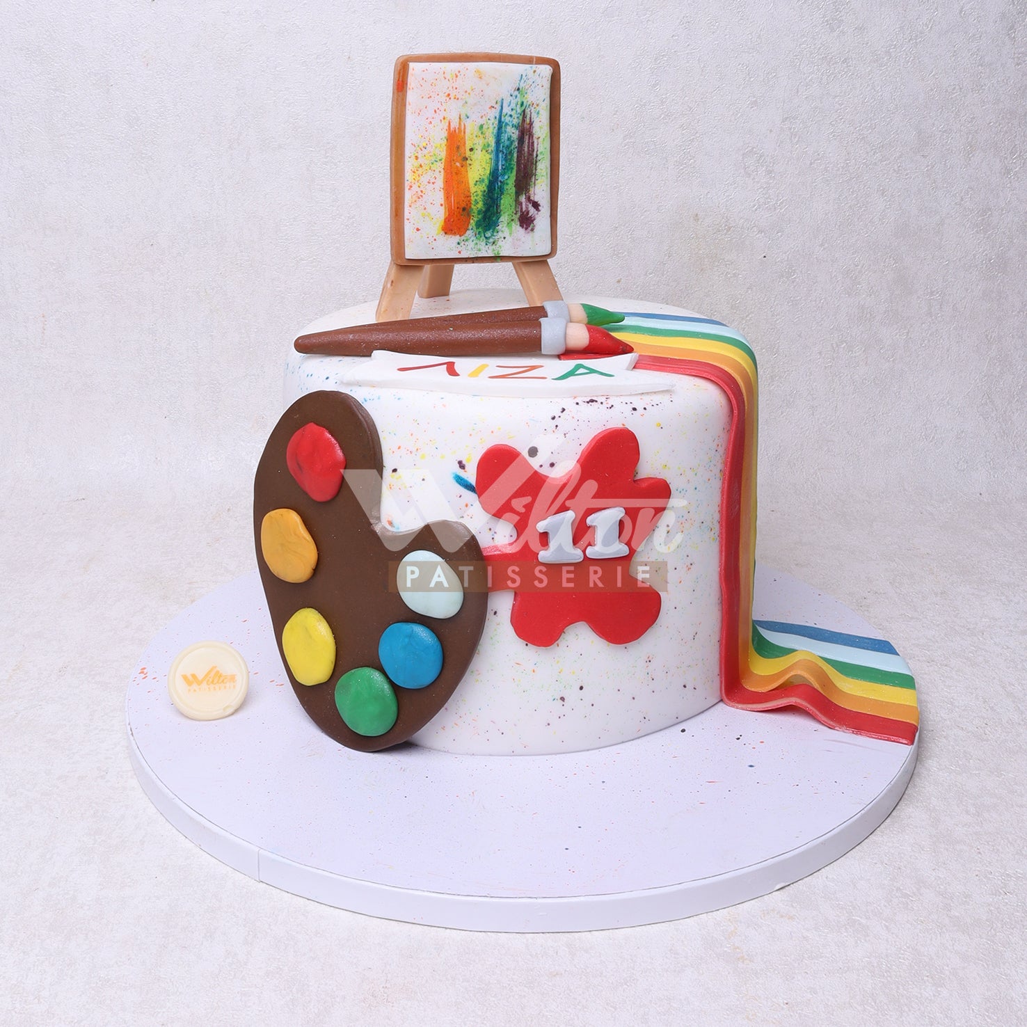 D.64.c PAINTING - Children Birthday Cakes - WILTON PATISSERIE