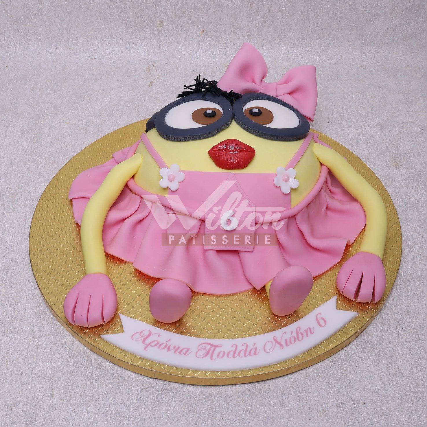 D.66.d MINION - Children Birthday Cakes - WILTON PATISSERIE